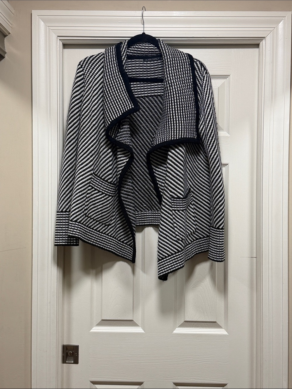 Black and White Cardigan
